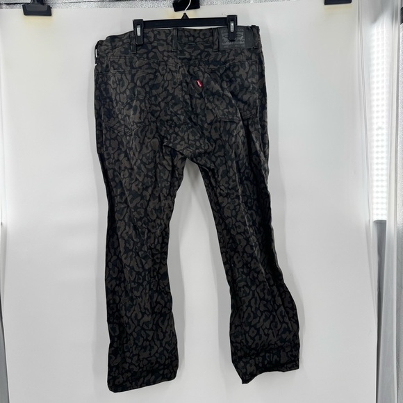 Levi’s 501 camo green jeans pants W42 L32 - Picture 9 of 9